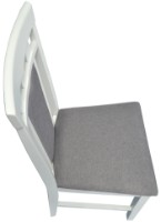 Scaun Evelin Deppa-R White Gray NV-10 WP imaginea #2 — magazin online Desire.md