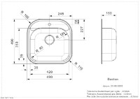 Кухонная мойка Reginox Boston R16589 фото №2 — интернет-магазин Desire.md