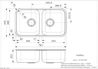 Chiuvetă de bucătărie Reginox Halifax (L) imaginea #2 — magazin online Desire.md
