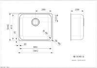 Кухонная мойка Reginox IB 5040 (U) фото №2 — интернет-магазин Desire.md