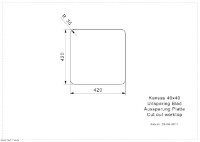 Chiuvetă de bucătărie Reginox Kansas 40x40 (L) imaginea #3 — magazin online Desire.md