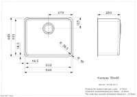 Кухонная мойка Reginox Kansas 50x40 (L) фото №2 — интернет-магазин Desire.md