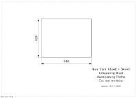 Кухонная мойка Reginox New York 18x40+34x40 (R) фото №3 — интернет-магазин Desire.md