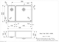 Chiuvetă de bucătărie Reginox New York 18x40+40x40 (R) imaginea #2 — magazin online Desire.md
