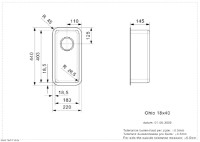 Кухонная мойка Reginox Ohio 18x40 (L) фото №2 — интернет-магазин Desire.md