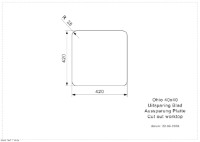 Кухонная мойка Reginox Ohio 40x40 (L) фото №3 — интернет-магазин Desire.md