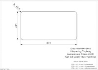 Кухонная мойка Reginox Ohio 40x40+40x40 (L) фото №4 — интернет-магазин Desire.md
