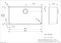 Кухонная мойка Reginox Ohio 80x42 (L) фото №3 — интернет-магазин Desire.md