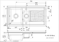 Кухонная мойка Reginox RL 401 CB Black фото №2 — интернет-магазин Desire.md