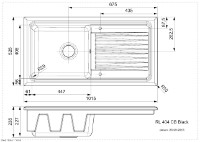 Кухонная мойка Reginox RL 404 CB Black фото №2 — интернет-магазин Desire.md