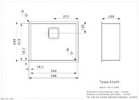 Кухонная мойка Reginox Texas 50x40 (L) фото №2 — интернет-магазин Desire.md