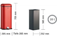 Coș de gunoi Wesco 132312-76 imaginea #5 — magazin online Desire.md