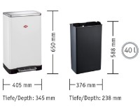 Урна Wesco 381401-01 фото №4 — интернет-магазин Desire.md