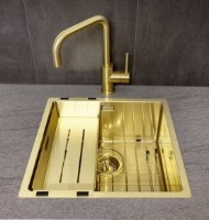 Baterie bucătărie Reginox Crystal Gold imaginea #2 — magazin online Desire.md