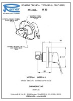 Смеситель для душа Remer Remix R30 фото №2 — интернет-магазин Desire.md