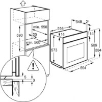 Электрический духовой шкаф Electrolux EOA5220AOR фото №7 — интернет-магазин Desire.md