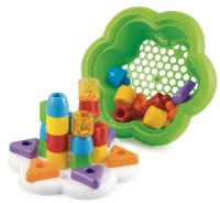 Mozaic Quercetti Fantacolor Daisy Basket Chiodin (0270) imaginea #2 — magazin online Desire.md