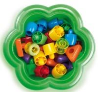 Mozaic Quercetti Fantacolor Daisy Basket Chiodin (0270) imaginea #3 — magazin online Desire.md