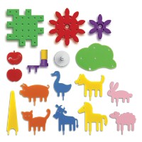 Конструктор Quercetti Georello Farm (2334) фото №2 — интернет-магазин Desire.md