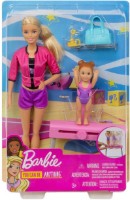 Păpușa Barbie Gimnastics Coach (FXP37)
