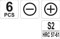 Set șurubelinițe Yato YT-25861 imaginea #2 — magazin online Desire.md