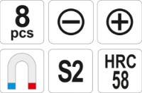 Set șurubelinițe Yato YT-25966 imaginea #2 — magazin online Desire.md