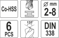 Set de burghie Yato YT-41602 imaginea #2 — magazin online Desire.md