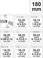 Клещи обжимные Yato YT-2256 фото №3 — интернет-магазин Desire.md