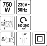 Электролобзик Yato YT-82272 фото №2 — интернет-магазин Desire.md