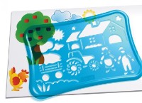 Набор трафаретов Quercetti Stencils Design Farm (2645) фото №4 — интернет-магазин Desire.md