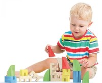 Cuburi Quercetti Toy Town (703) imaginea #3 — magazin online Desire.md