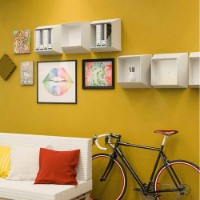 Raft de perete Vitra 44x44x21.5 cm White CAMPUS-A imaginea #2 — magazin online Desire.md