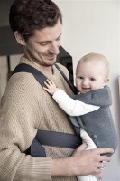 Кенгуру для новорожденных BabyBjorn Mini Dark Grey (021084E1) фото №4 — интернет-магазин Desire.md