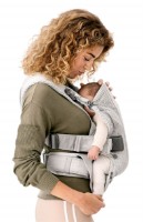 Marsupiu pentru copii BabyBjorn One Air Anthracite (098013E1) imaginea #3 — magazin online Desire.md
