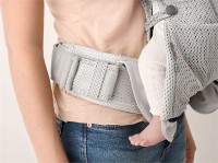 Marsupiu pentru copii BabyBjorn One Air Anthracite (098013E1) imaginea #5 — magazin online Desire.md