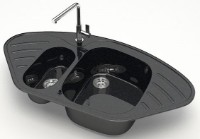 Кухонная мойка Marrbaxx Adelis Z023Q4 Black фото №2 — интернет-магазин Desire.md