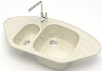 Chiuvetă de bucătărie Marrbaxx Adelis Z023Q2 Beige imaginea #2 — magazin online Desire.md