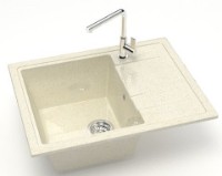 Кухонная мойка Marrbaxx Anastasia Z150Q2 Beige фото №2 — интернет-магазин Desire.md