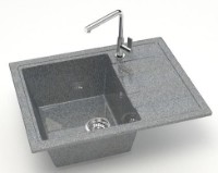 Кухонная мойка Marrbaxx Anastasia Z150Q8 Dark Gray фото №2 — интернет-магазин Desire.md