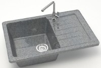 Кухонная мойка Marrbaxx Andy Z016Q8 Dark Gray фото №2 — интернет-магазин Desire.md