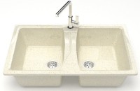 Кухонная мойка Marrbaxx Goldy Z026Q2 Beige фото №2 — интернет-магазин Desire.md