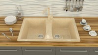Кухонная мойка Marrbaxx Goldy Z026Q5 Sand фото №3 — интернет-магазин Desire.md