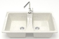 Кухонная мойка Marrbaxx Goldy Z026Q7 Cotton фото №4 — интернет-магазин Desire.md