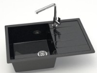 Кухонная мойка Marrbaxx Joly Z161Q4 Black фото №2 — интернет-магазин Desire.md