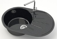 Chiuvetă de bucătărie Marrbaxx Kasandra Z110Q4 Black imaginea #2 — magazin online Desire.md