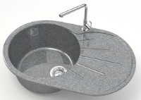 Chiuvetă de bucătărie Marrbaxx Kasandra Z110Q8 Dark Gray imaginea #2 — magazin online Desire.md