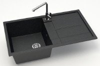 Chiuvetă de bucătărie Marrbaxx Matte F017Q4 Black imaginea #2 — magazin online Desire.md