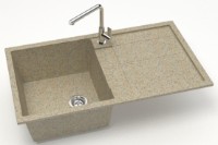 Chiuvetă de bucătărie Marrbaxx Matte F017Q5 Sand imaginea #2 — magazin online Desire.md