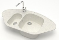 Chiuvetă de bucătărie Marrbaxx Matte F023Q7 Cotton imaginea #2 — magazin online Desire.md