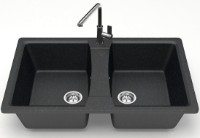 Кухонная мойка Marrbaxx Matte F026Q4 Black фото №2 — интернет-магазин Desire.md